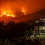 Incendio en Carballeda de Valdeorras (Ourense)