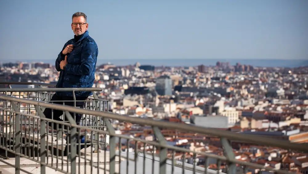 Julio de la Iglesia, Tedax y autor de &quot;El miedo es de valientes&quot; en el edificio Torre Madrid