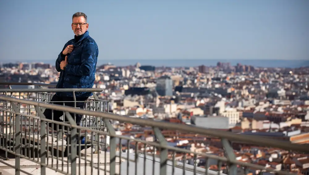 Julio de la Iglesia, Tedax y autor de "El miedo es de valientes" en el edificio Torre Madrid