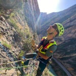 Ejercicios y formación de Steven Alejos, joven palentino que ha ingresado en el Grupo Especial de Montaña de la Guardia Civil