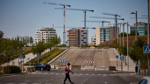 Edificios de viviendas en venta en el barrio madrileño de El Cañaveral