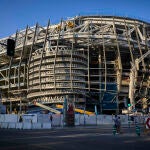 El Estadio Santiago Bernabéu, en obras