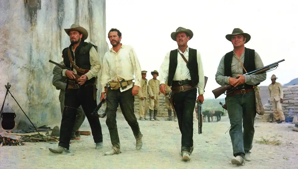 «Grupo salvaje» narra la historia de cuatro bandidos estadounidenses