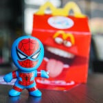 Muñeco Spiderman de Happy Meal, McDonalds