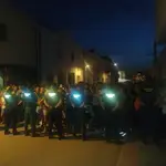 Presencia de la Guardia Civil tras la manifestación. SUBDELEGACIÓN DEL GOBIERNO EN JAÉN