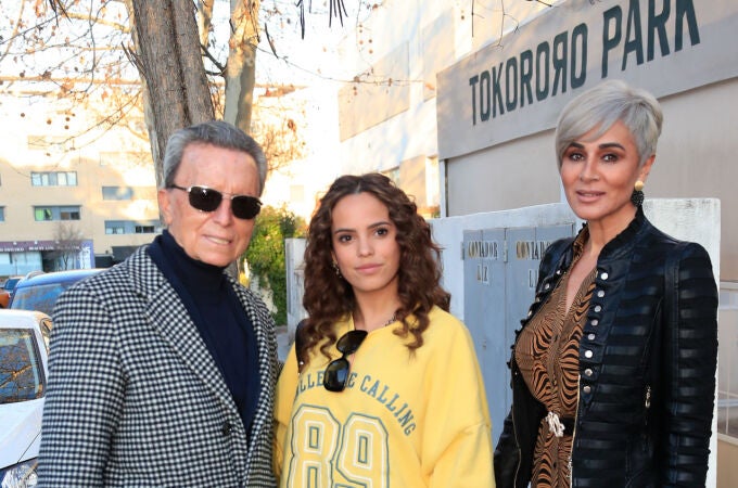 José Ortega Cano, Ana Maria Aldón y Gloria Camila en una imagen de archivo
