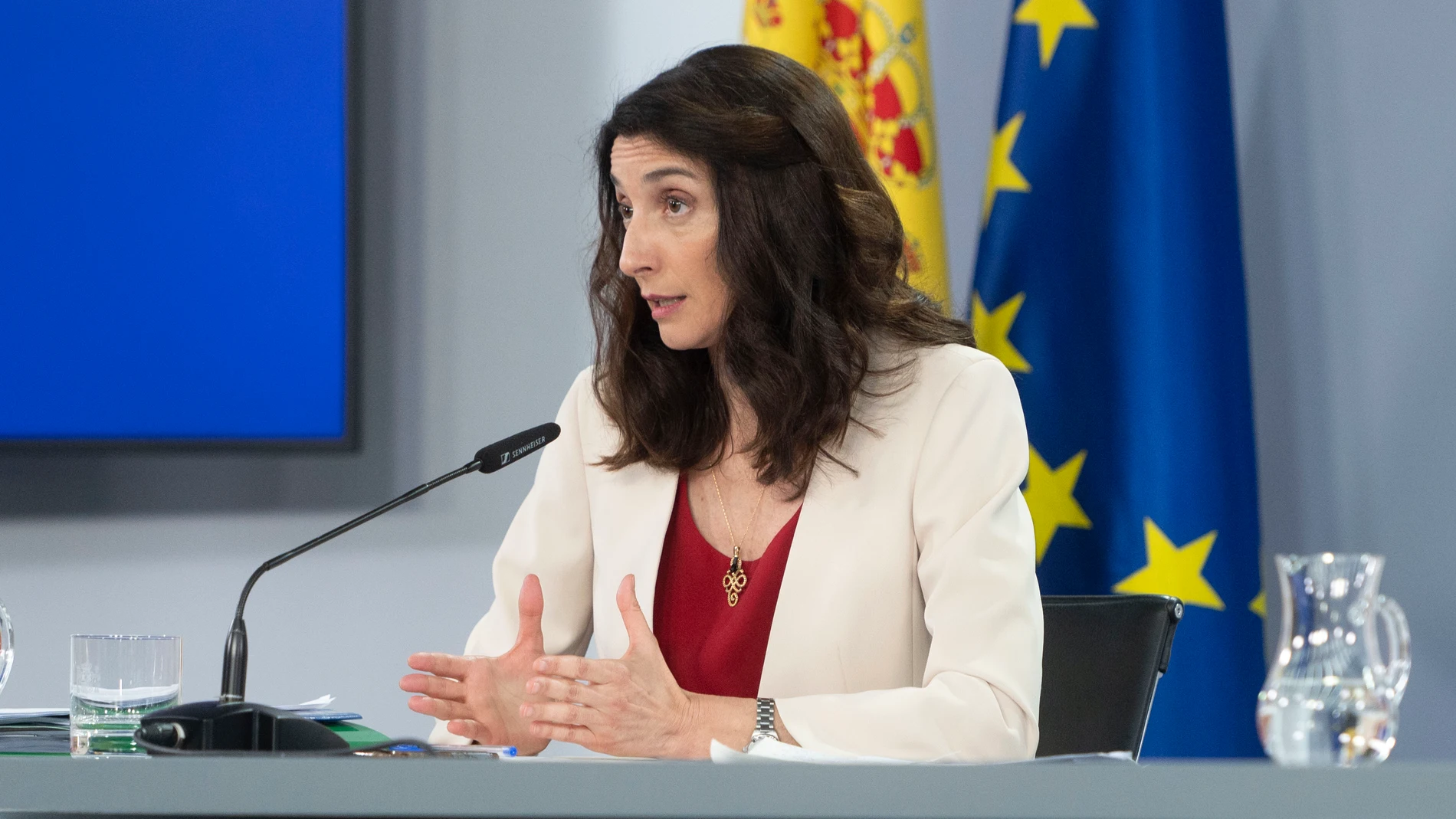 La ministra de Justicia, Pilar Llop, anunció ayer tras el Consejo de Ministros que el candidato a sustituir a Delgado es su "número dos", Álvaro García Ortiz