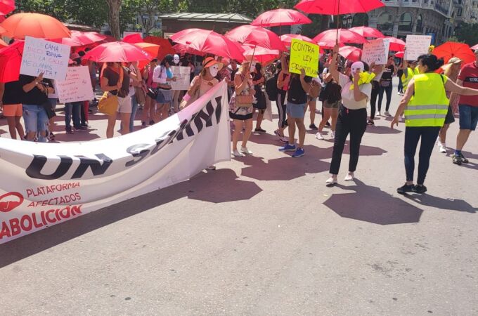 Manifestación de la Plataforma Afectados Abolición este miércoles en Valencia