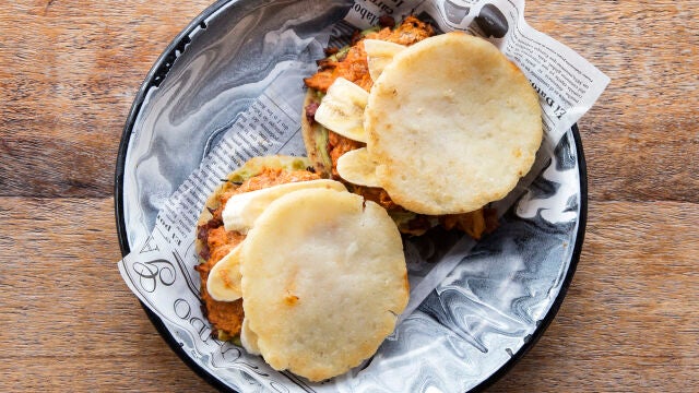 Arepas en Doñaluz