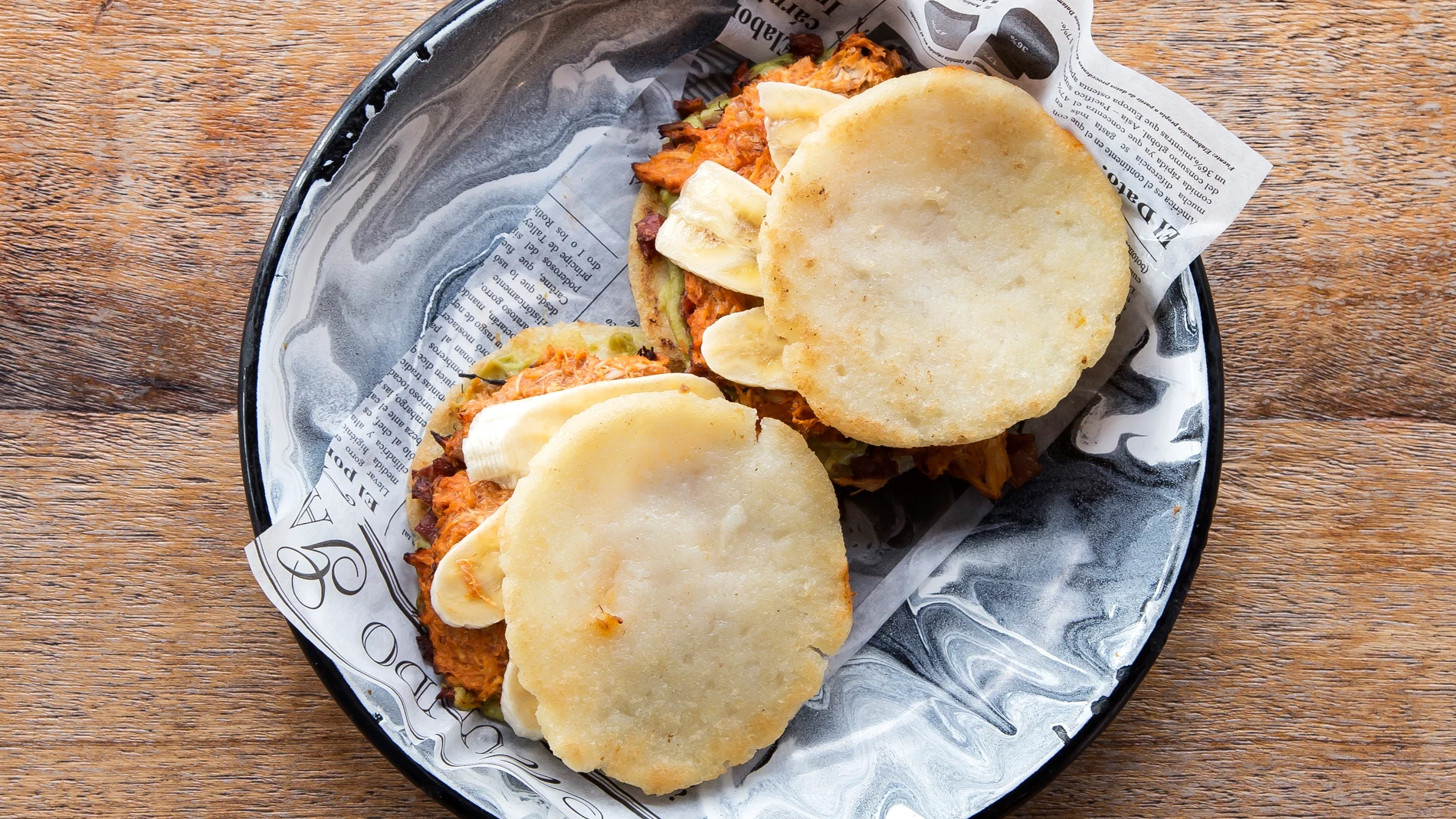 Arepas en Doñaluz