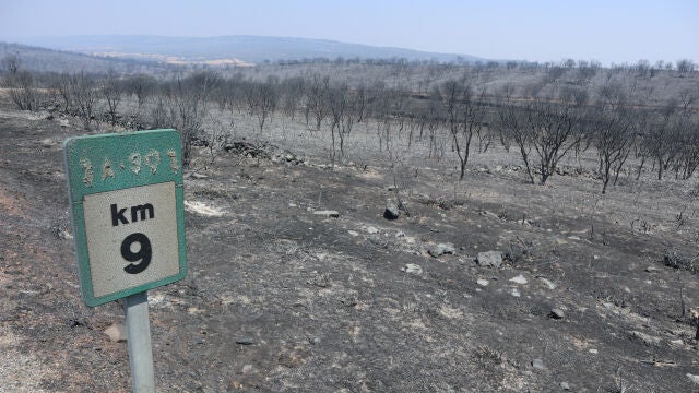Tercera víctima mortal del incendio de Losacio