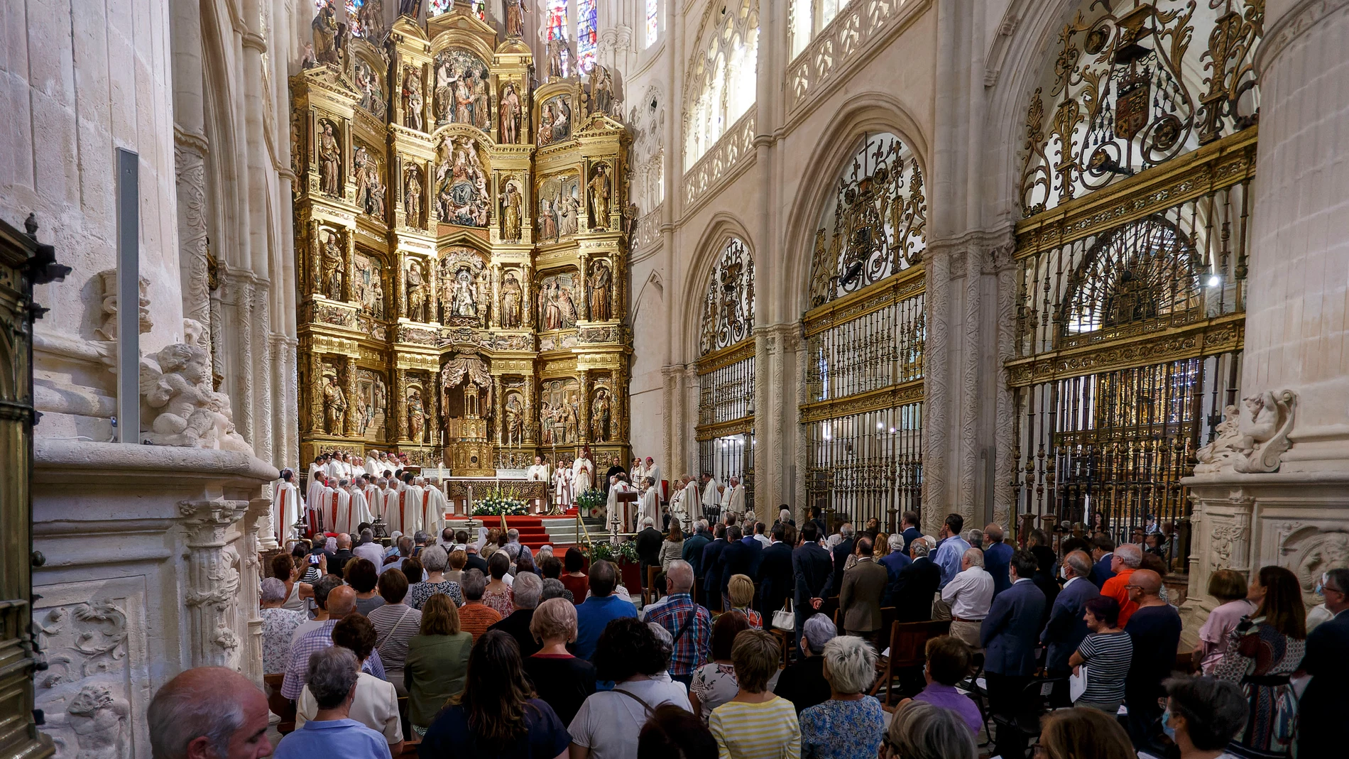 Misa solemne de clausura del VIII Centenario de la Catedral de Burgos