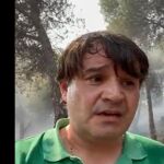 El alcalde de El Hoyo de Pinares, David Beltrán, en un extracto del vídeo