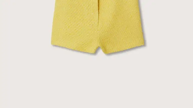 Short tweed, de Mango