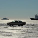 Carretera de hielo sobre el mar Báltico (Estonia) | Fuente: visitestonia.com