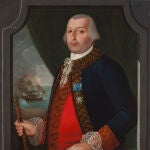 Retrato de Bernardo de Gálvez pintado en 1785 por Francisco Clapera
