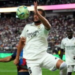Nacho con el Real Madrid.