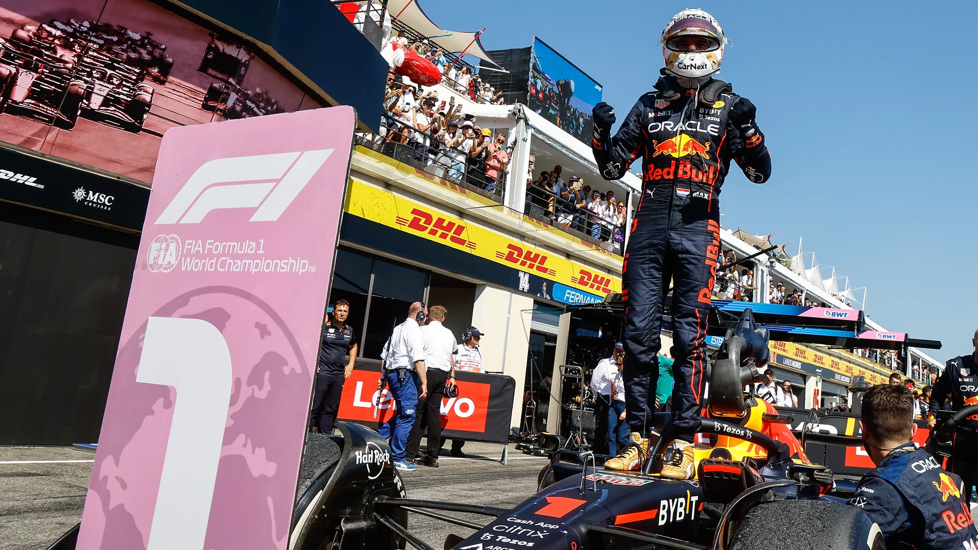 Max Verstappen de Red Bull Racing ganó el Gran Premio de Francia