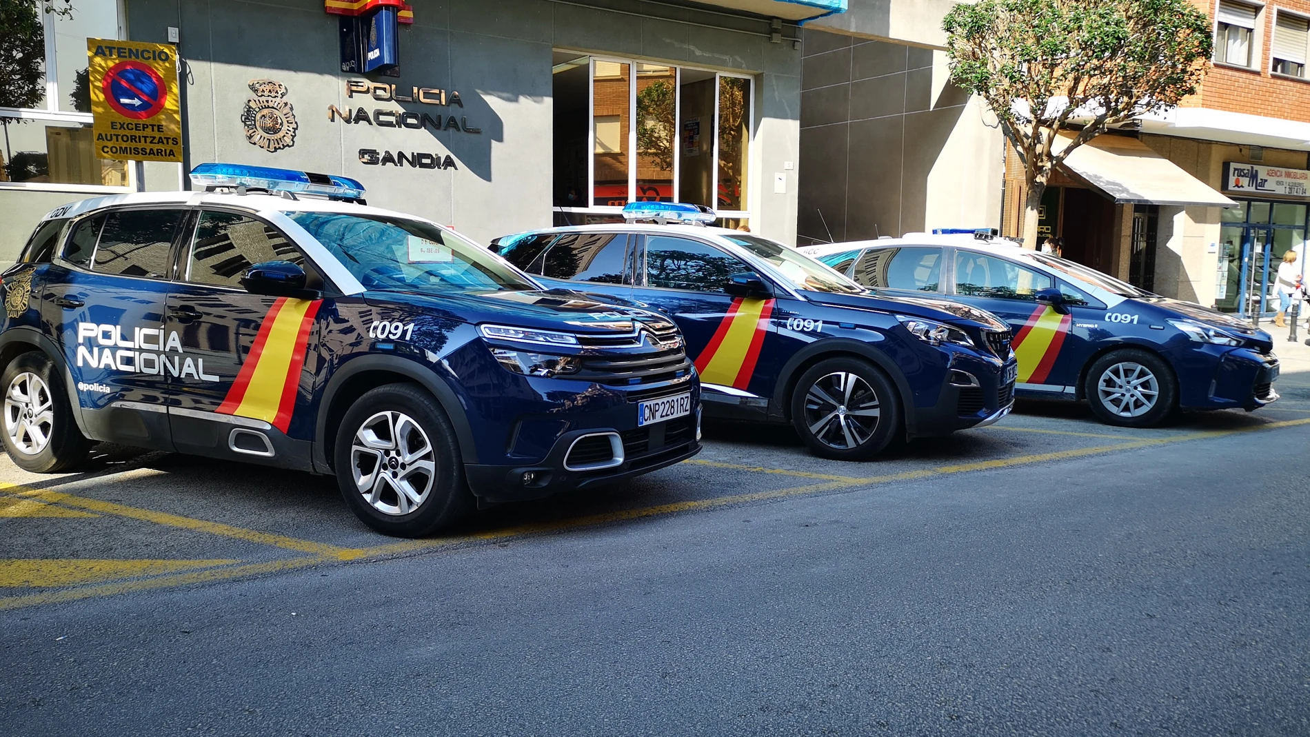 Imagen de coches de Policía