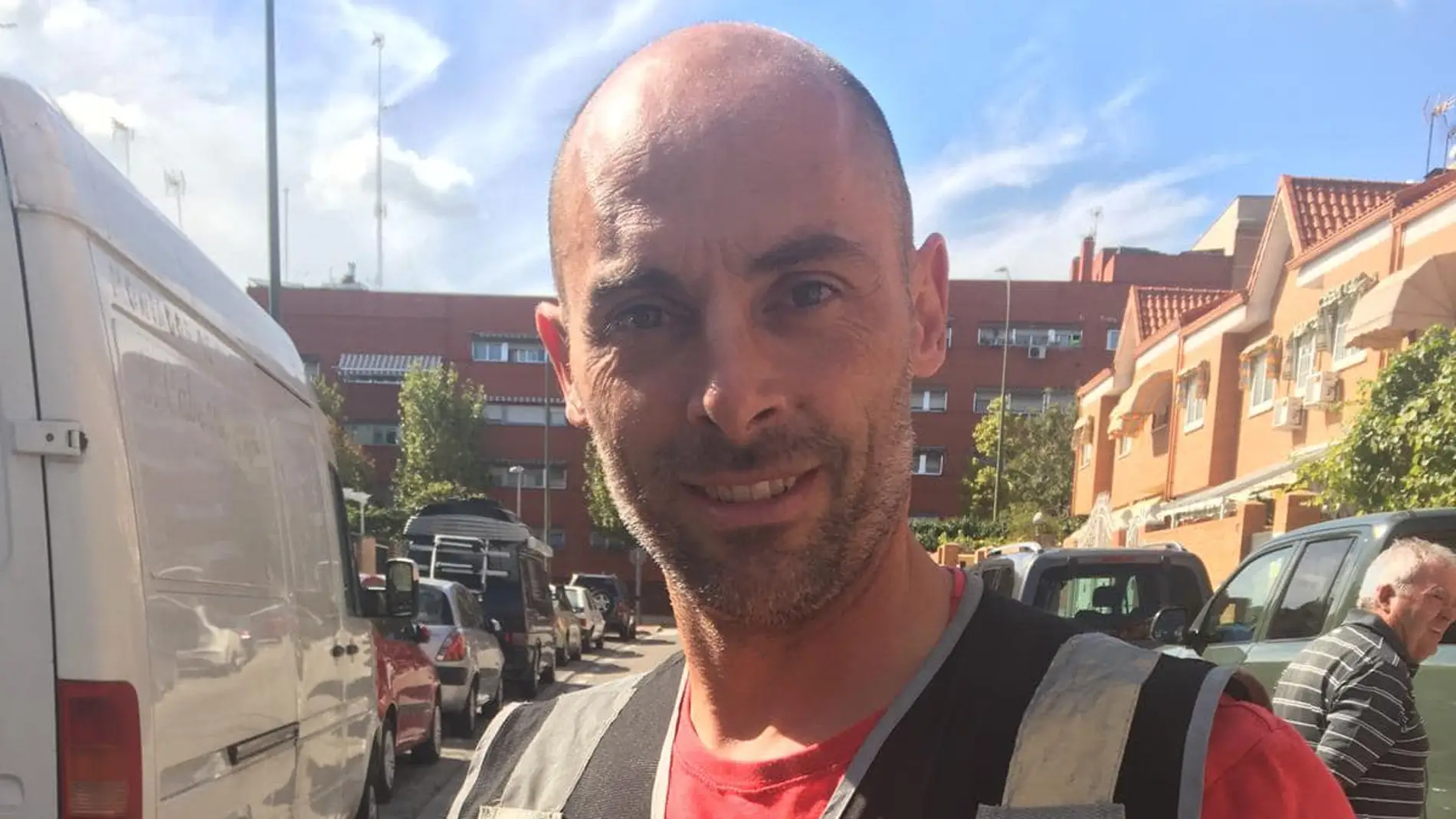 Alberto, el bombero mortalmente atropellado ayer en Madrid