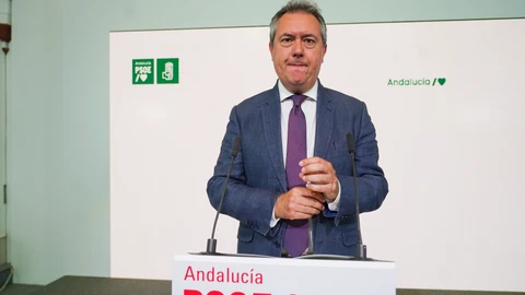 El secretario general del PSOE-A, Juan Espadas