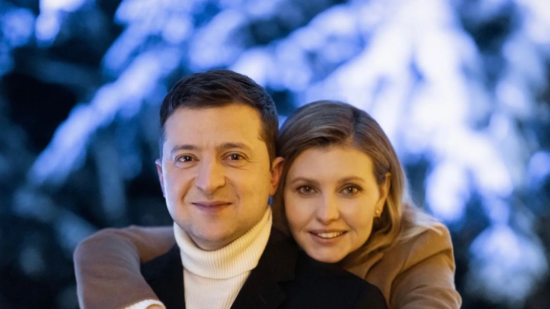 Volodímir Zelenski y Olena Zelenska