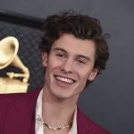 El cantante Shawn Mendes, en los Grammy. Ap