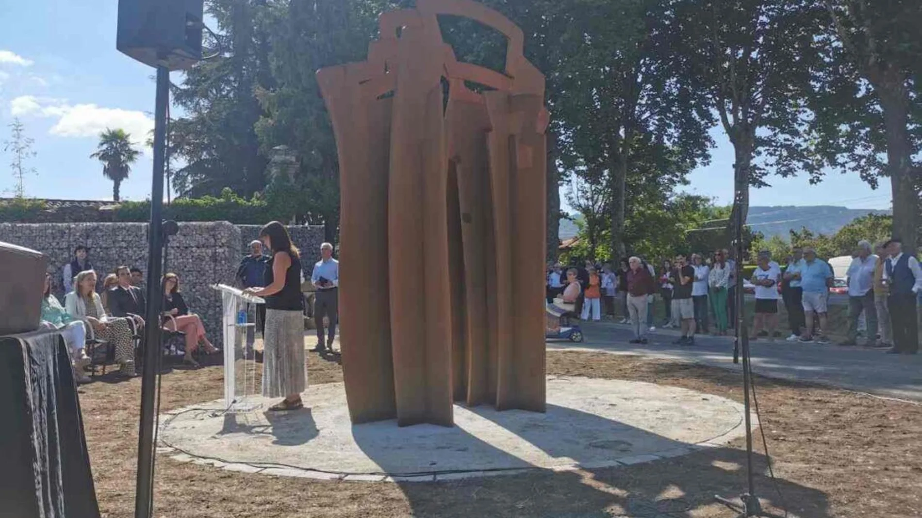 El columbario de Orduña fue inaugurado ayer con los restos de 15 presos de la cárcel de la localidad