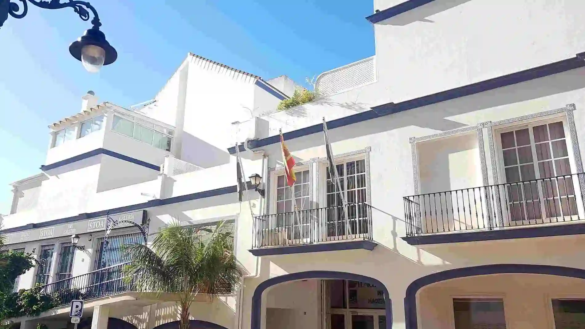 Fachada del Ayuntamiento de Estepona