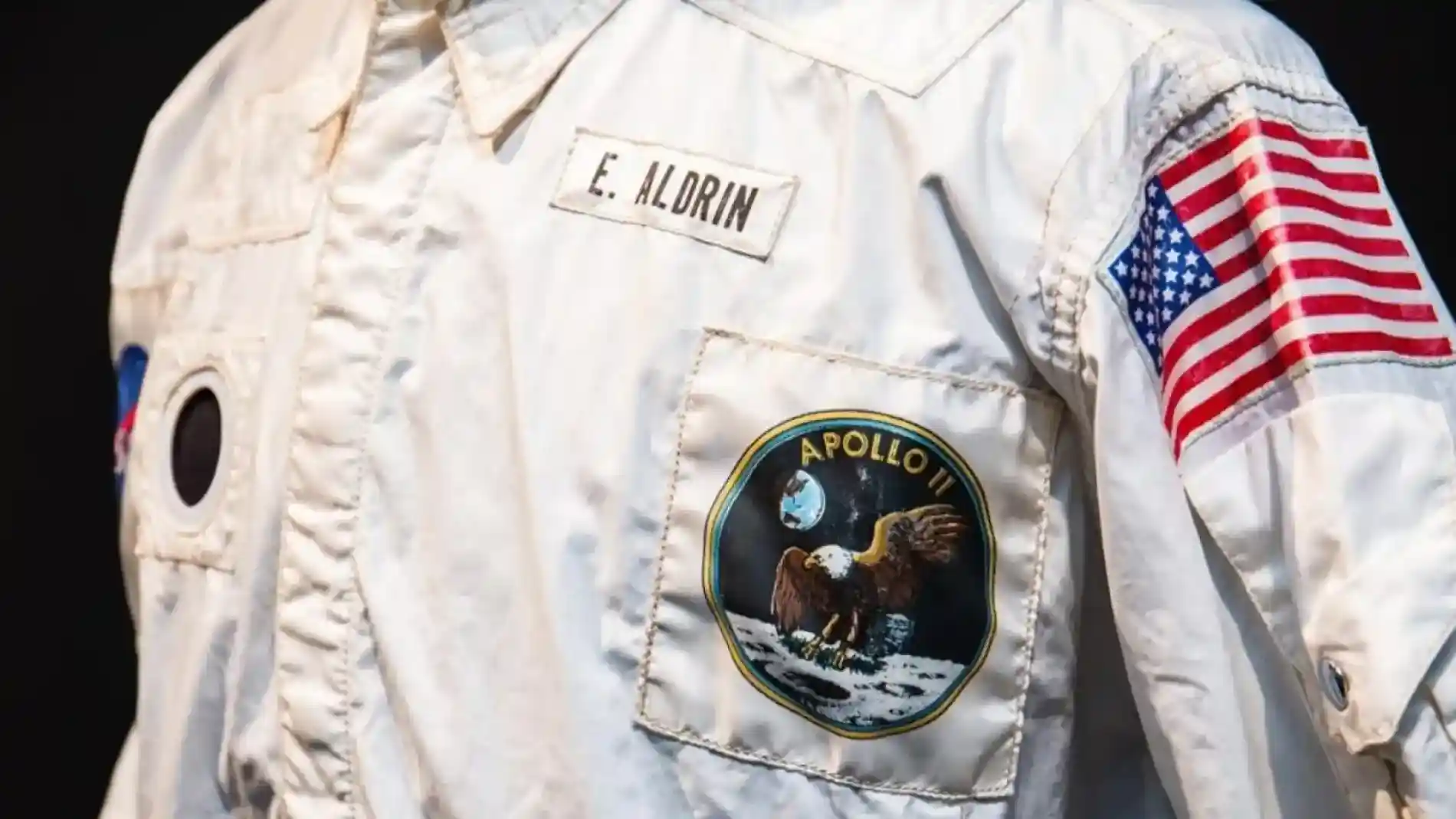 Chaqueta original de Edwin "Buzz" Aldrin.