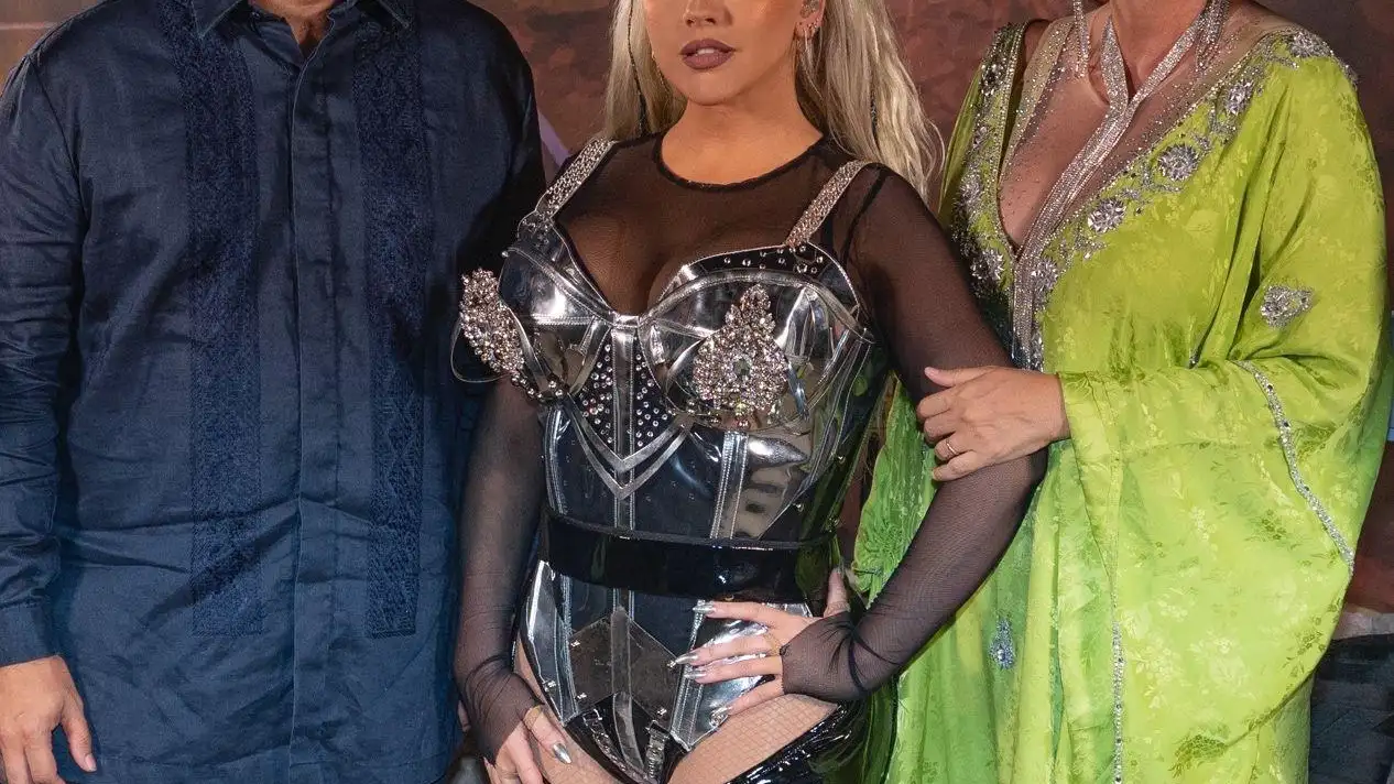 Ignacio Maluquer, Christina Aguilera y Sandra García-Sanjuán
