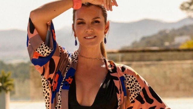 Mar Flores presume de bronceado perfecto.