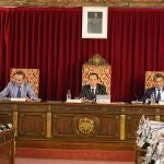 Pleno de la Diputación de Valladolid del mes de julio presidido por Conrado Íscar