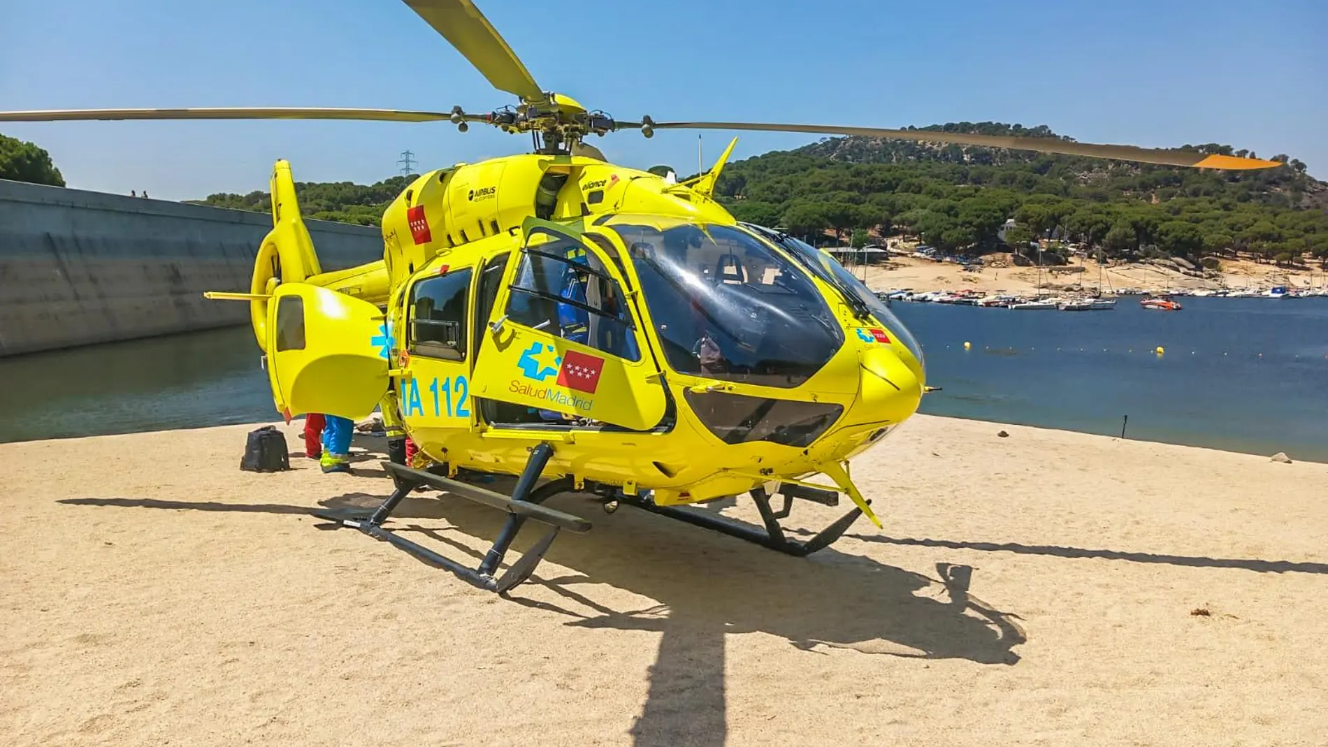 Accidente en el Pantano de San Juan