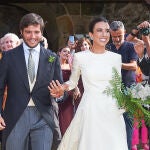 El vestido de novia de Laura Corsini.