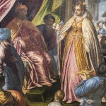 Reina de Saba visita al Rey Salomón