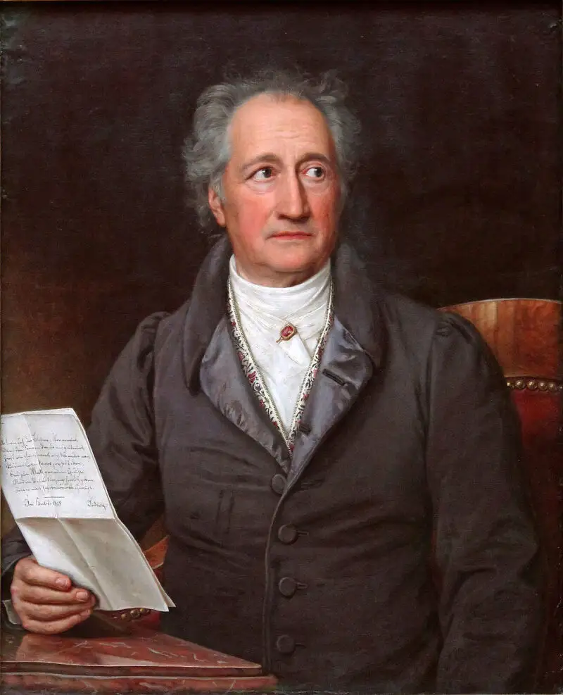 Retrato de Johann von Goethe