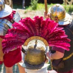 Casco utilizado por la legión romana