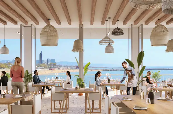 Comer sobre el mar, la nueva propuesta gastronómica de Barcelona