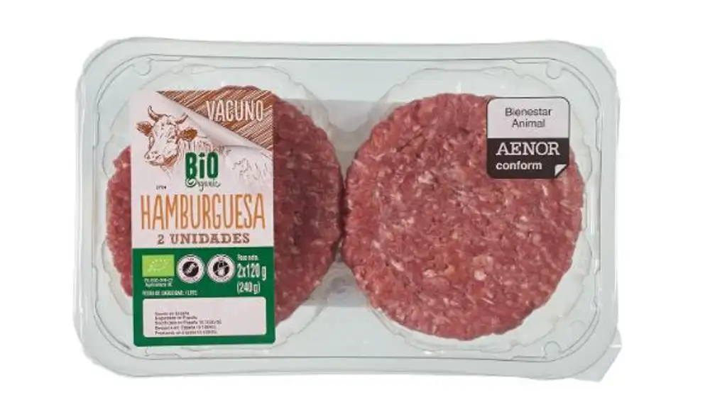 Hamburguesa Lidl BIO