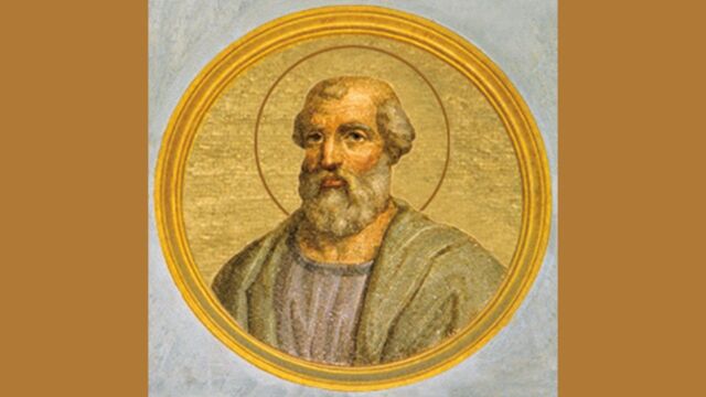 Retrato de San Lino