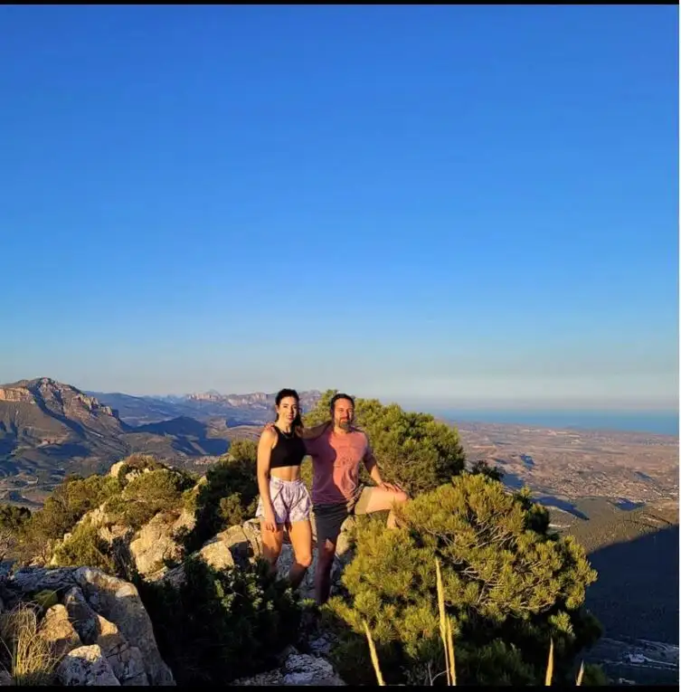 Santiago Abascal y Lidia Bedman