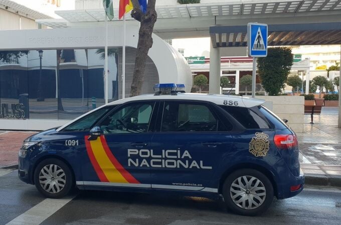 Un coche de la Policía Nacional. POLICÍA NACIONAL MÁLAGA