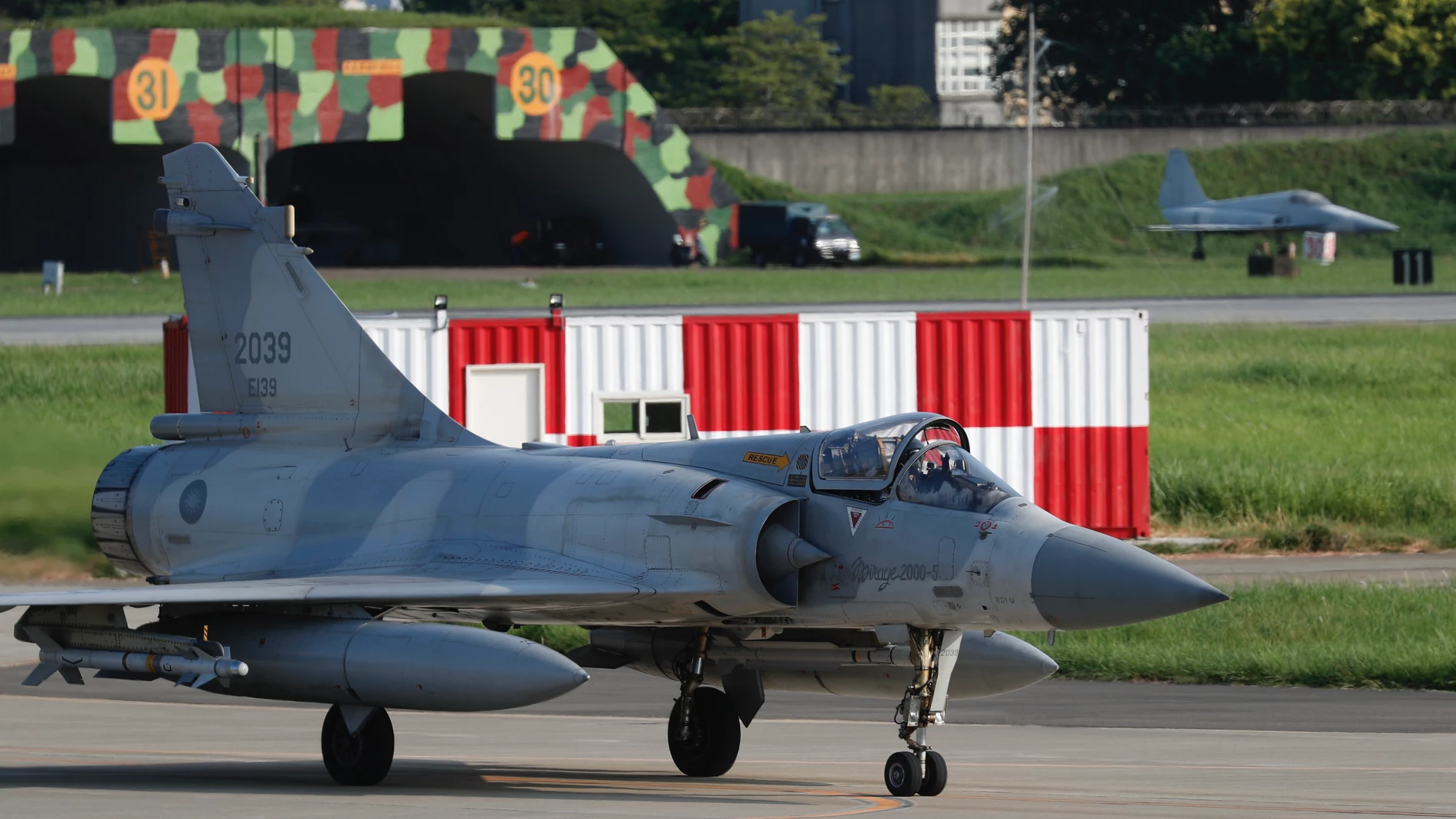 Estas aeronaves, de fabricación francesa, es uno de los pilares de la fuerza aérea de Taiwán desde que recaló en el país, en la década de los 90