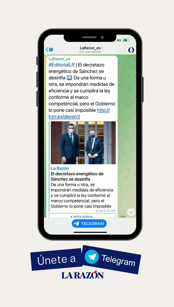 LA RAZÓN está en Telegram