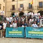  Vecinos de la costa valenciana reivindican la regeneración de las playas de forma “urgente”