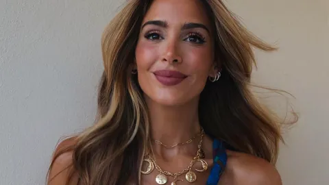 Rocío Osorno con vestido de Zara.