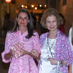 La Reina Letizia y la Reina Sofía