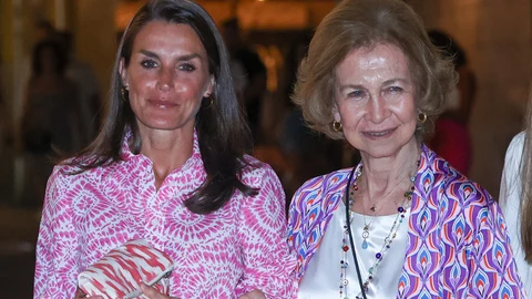La Reina Letizia y la Reina Sofía