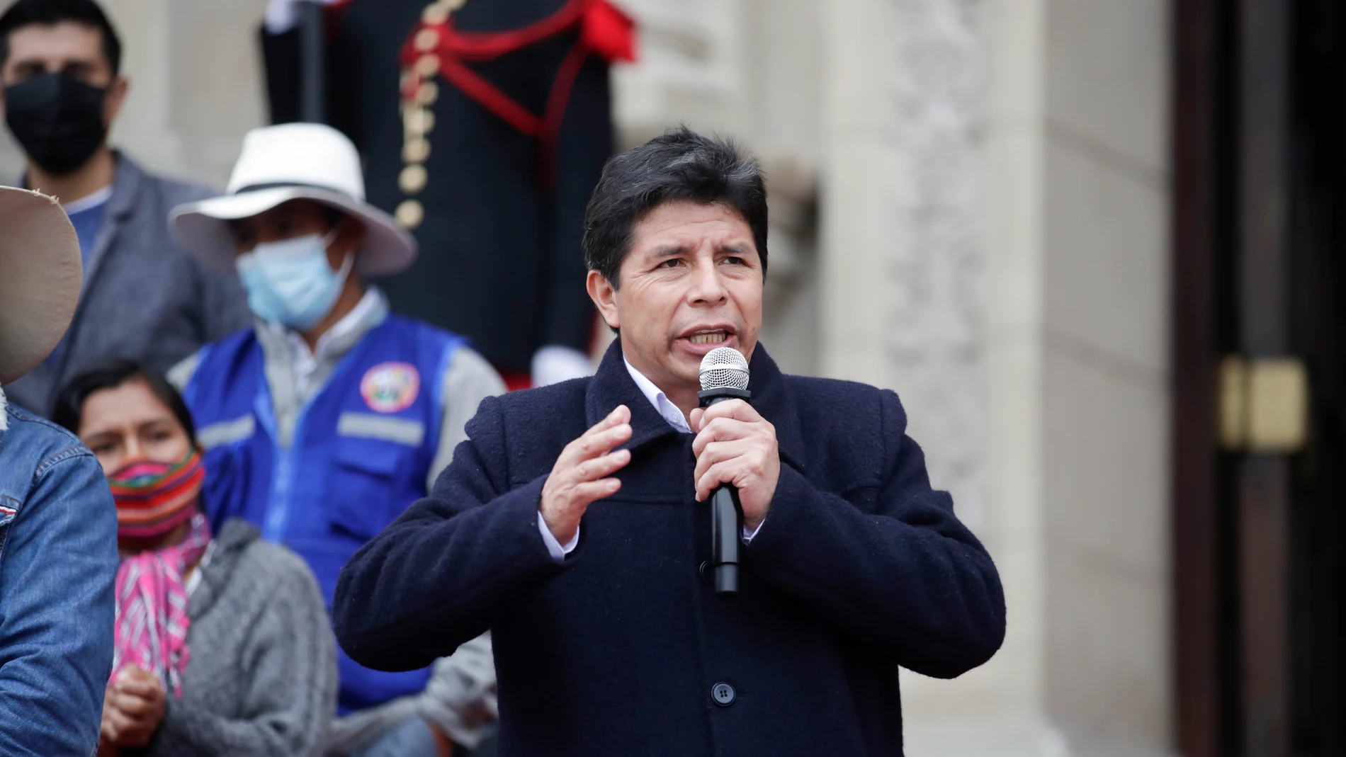 El presidente de Perú, Pedro Castillo